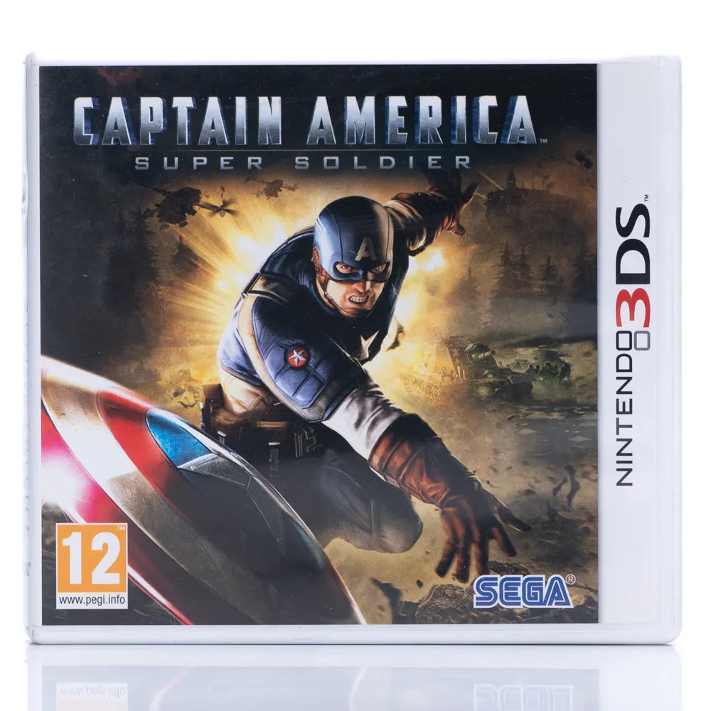 Captain America: Super Soldier - Nintendo DS spill - Retrospillkongen