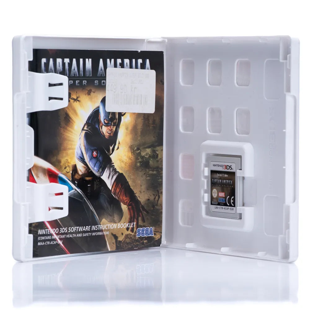 Captain America: Super Soldier - Nintendo DS spill - Retrospillkongen