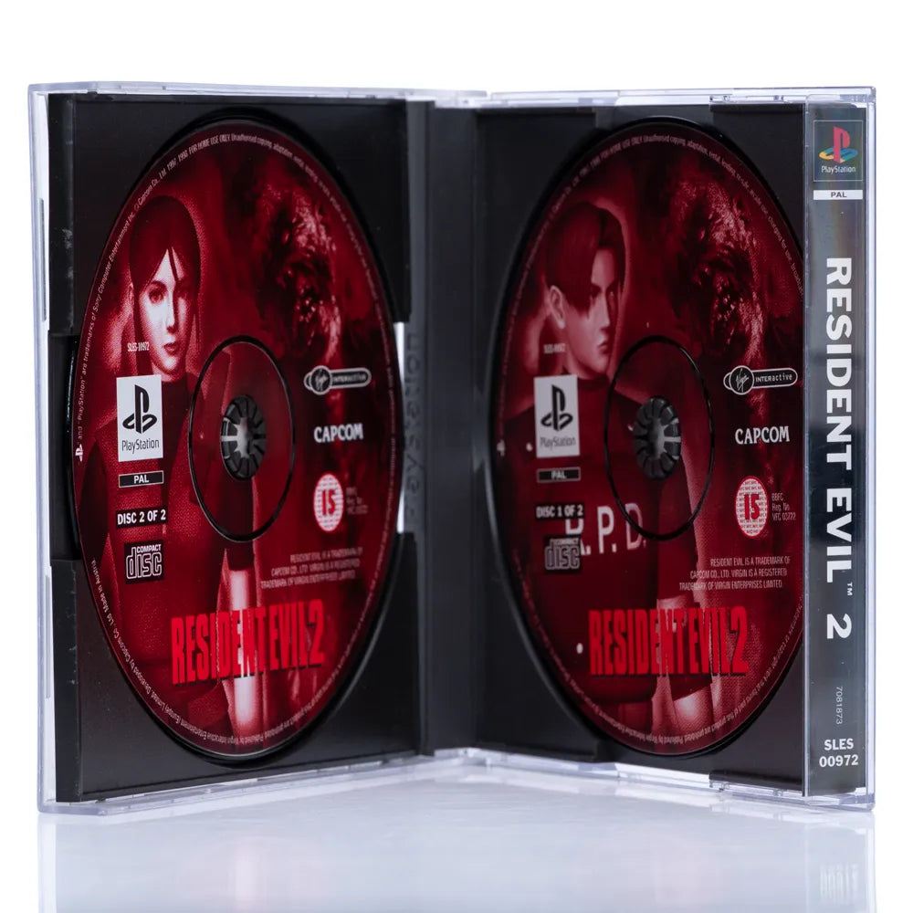 Resident Evil 2 - PS1 spill - Retrospillkongen