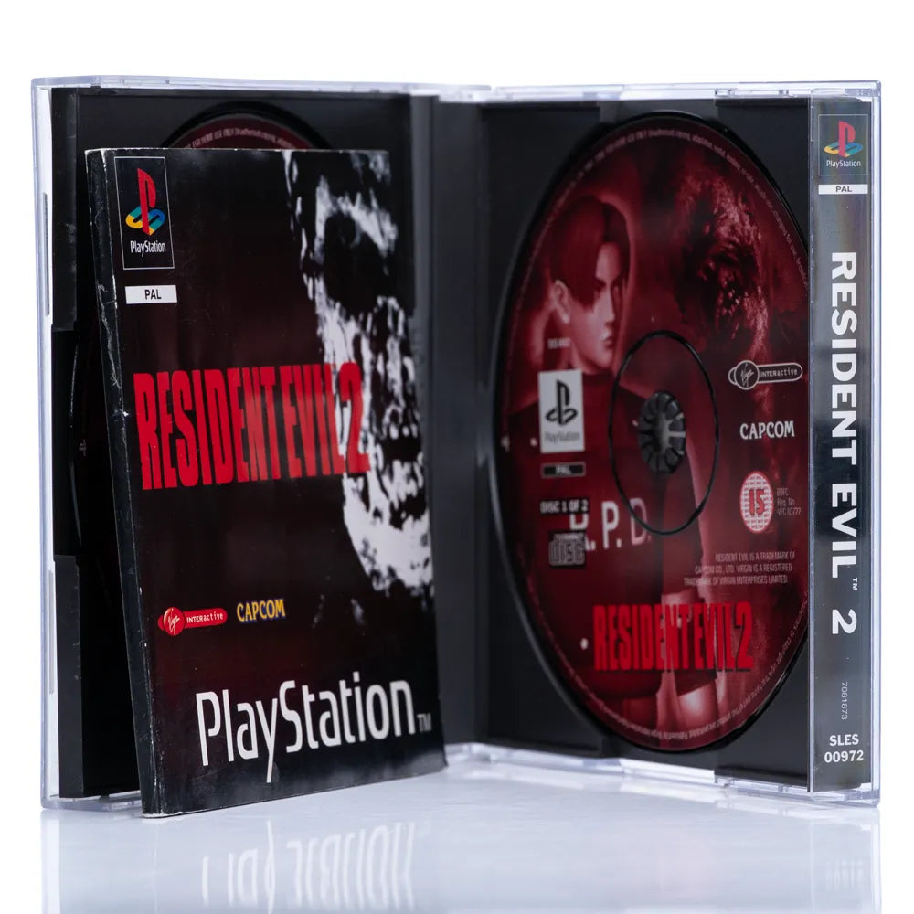 Resident Evil 2 - PS1 spill - Retrospillkongen