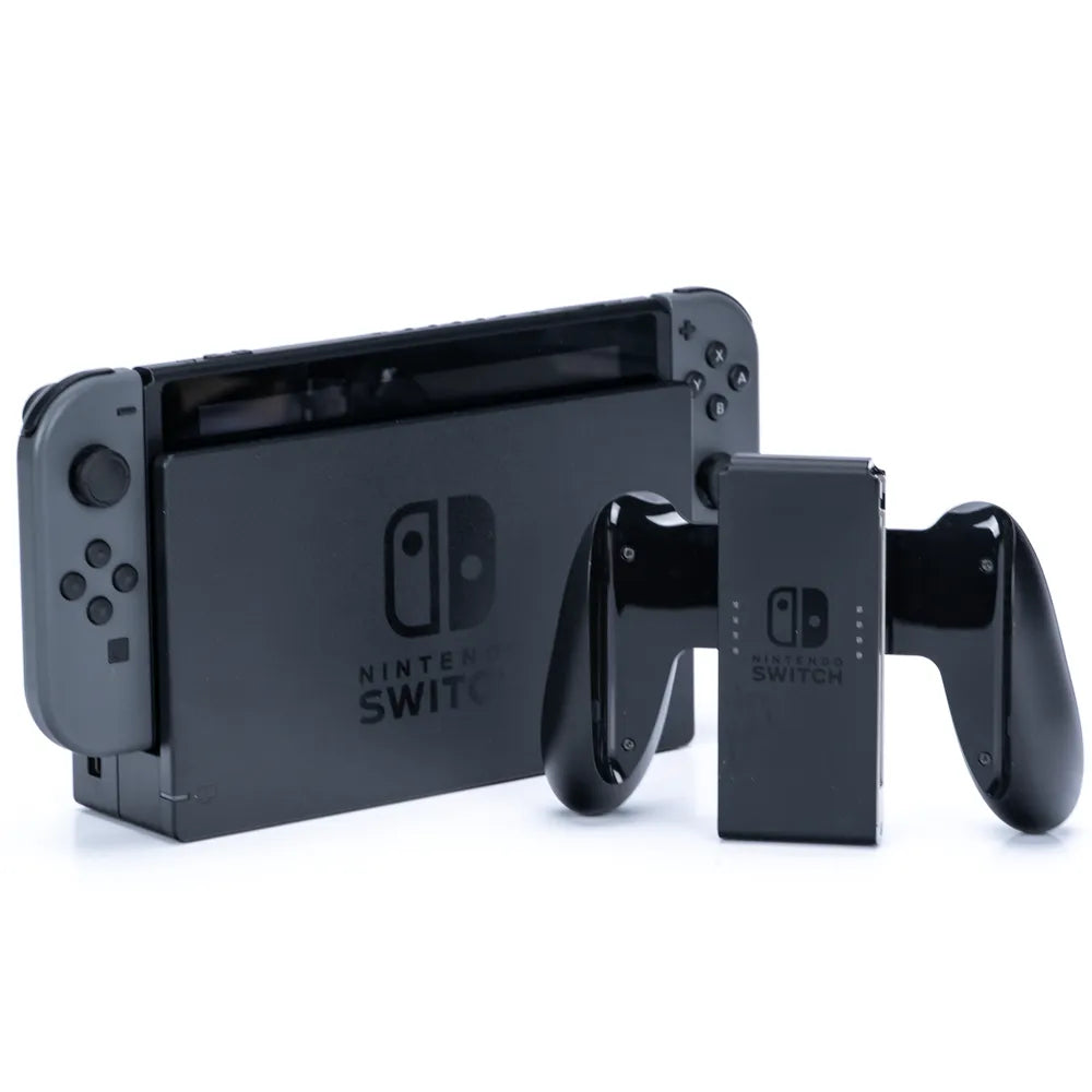 Nintendo Switch Grå V1 2017 Modell konsoll i Eske (Moddbar) - Retrospillkongen