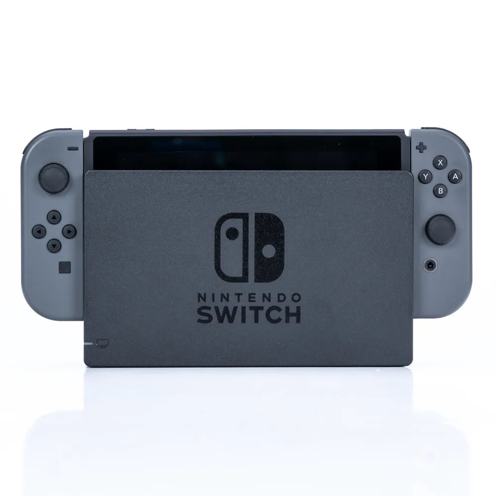 Nintendo Switch Grå V1 2017 Modell konsoll i Eske (Moddbar) - Retrospillkongen