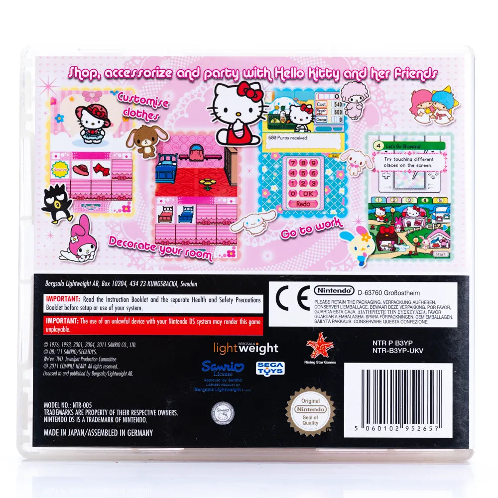 Loving Life with Hello Kitty and Friends - Nintendo DS spill - Retrospillkongen