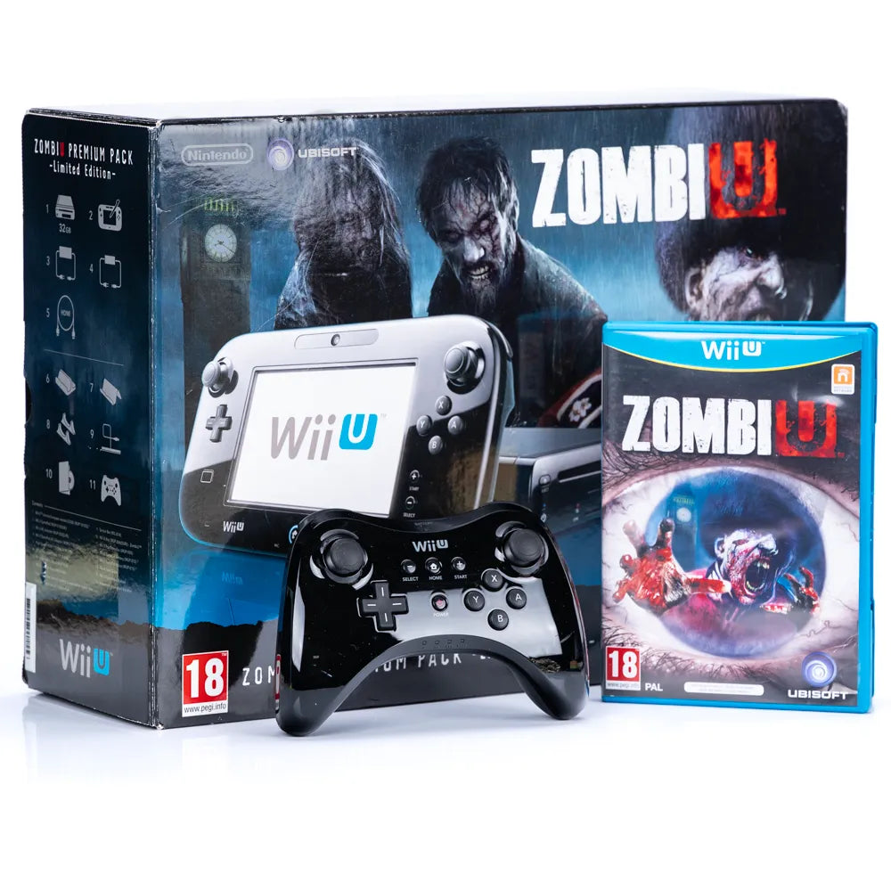 Nintendo Wii U ZombiU Premium Pack Limited Edition Komplett i Eske - Retrospillkongen