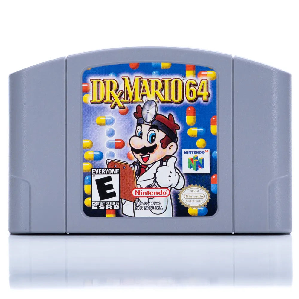 Dr. Mario 64 - N64 spill (NTSC) - Retrospillkongen
