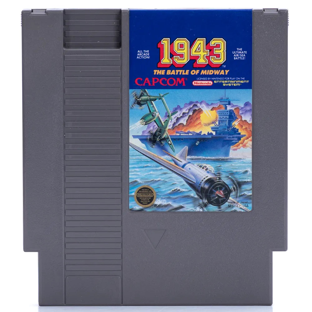 1943: The Battle of Midway - NES spill (NTSC-U) - Retrospillkongen