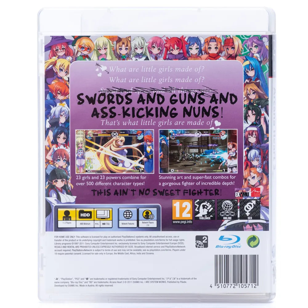 Arcana Heart 3 - PS3 spill