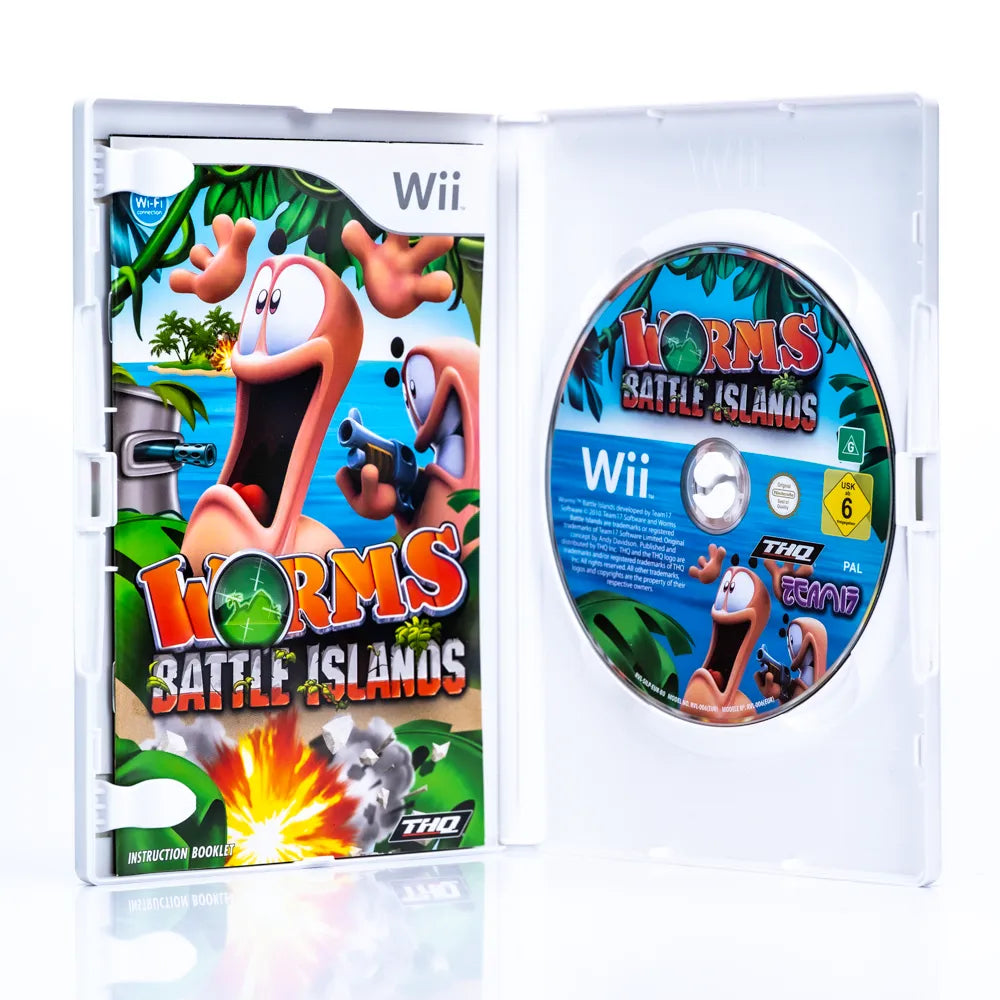 Worms: Battle Islands - Wii Spill - Retrospillkongen