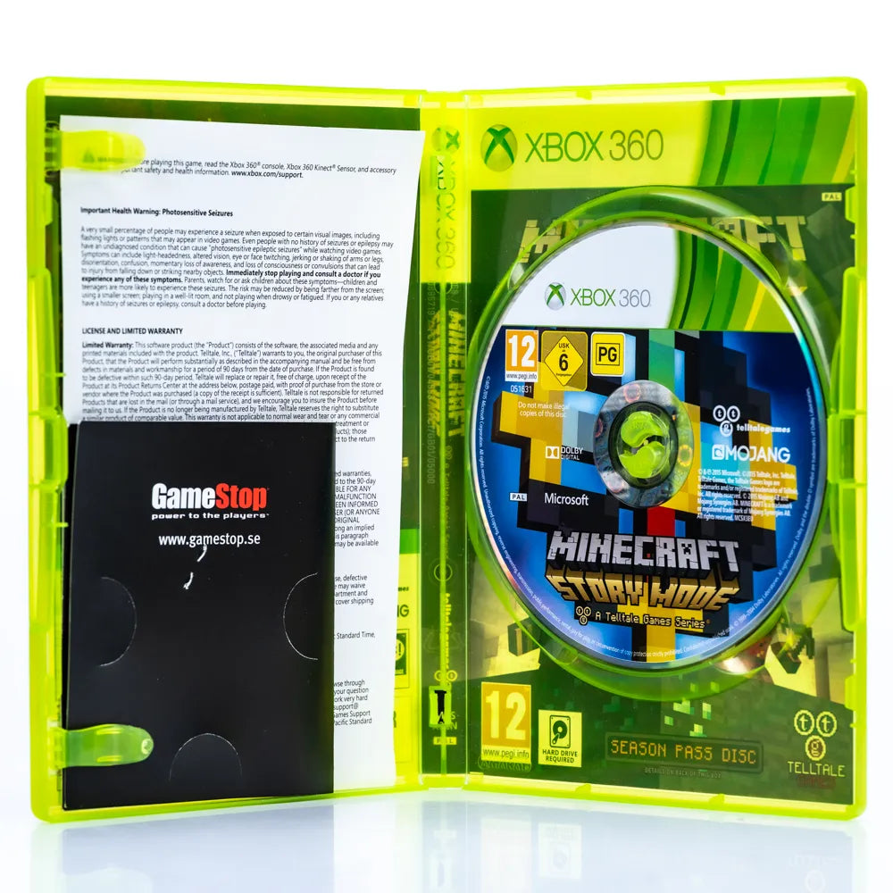 Minecraft: Story Mode - Xbox 360 spill - Retrospillkongen