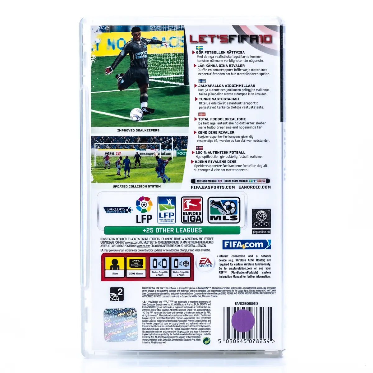 FIFA 10 - PSP spill - Retrospillkongen