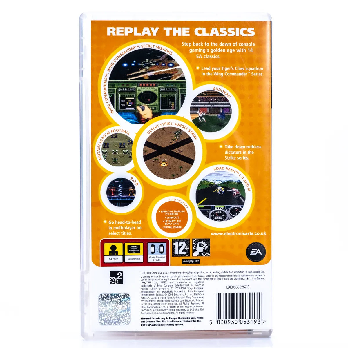 EA Replay - PSP spill - Retrospillkongen