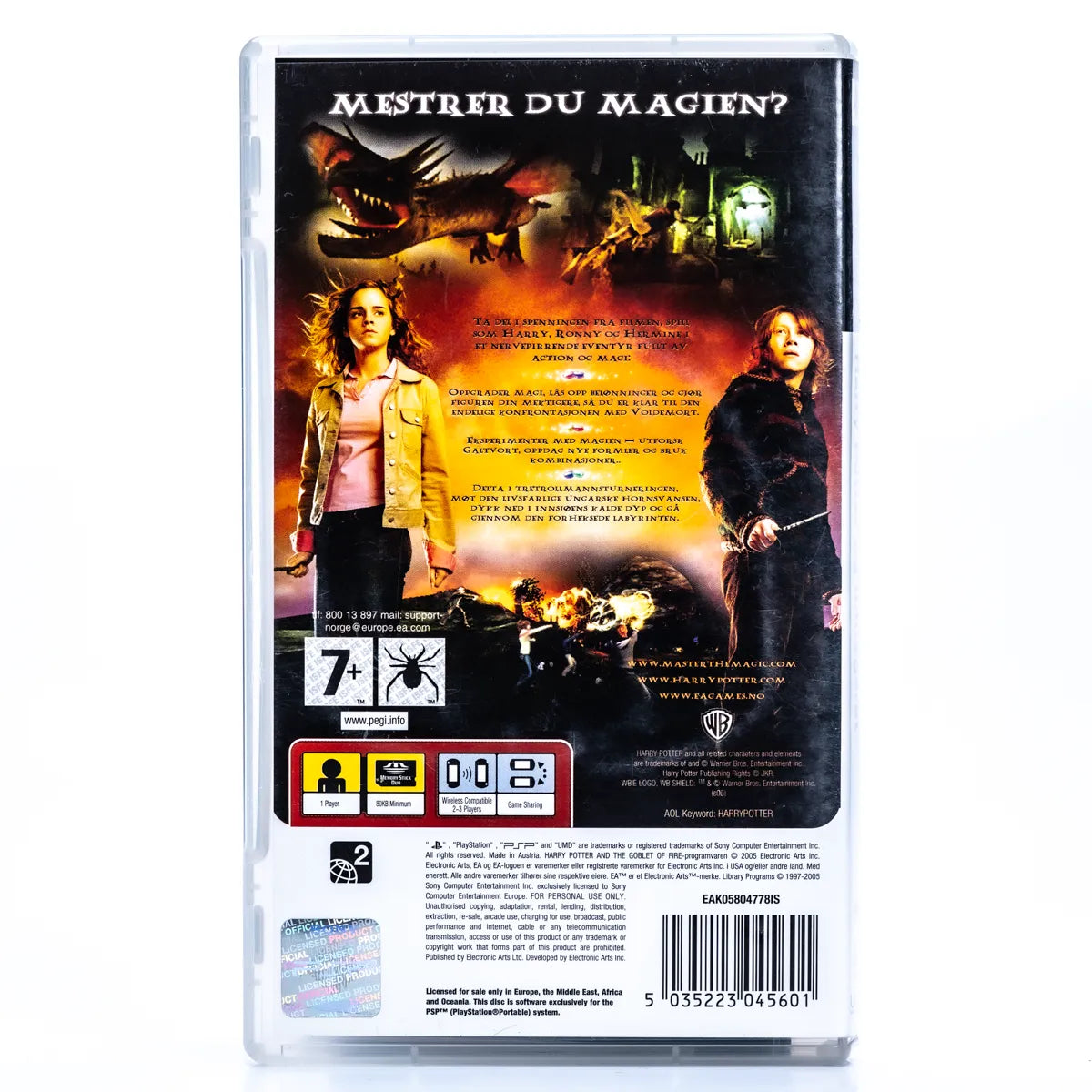 Harry Potter and the Goblet of Fire - PSP spill - Retrospillkongen