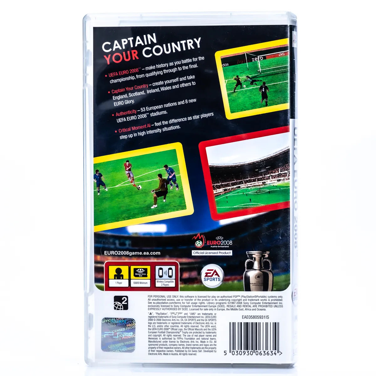 UEFA Euro 2008 - PSP spill - Retrospillkongen