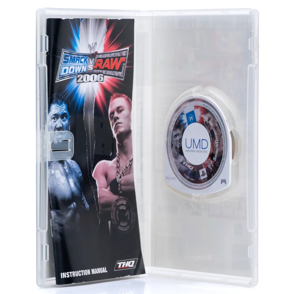 WWE SmackDown vs Raw 2006 - PSP spill - Retrospillkongen