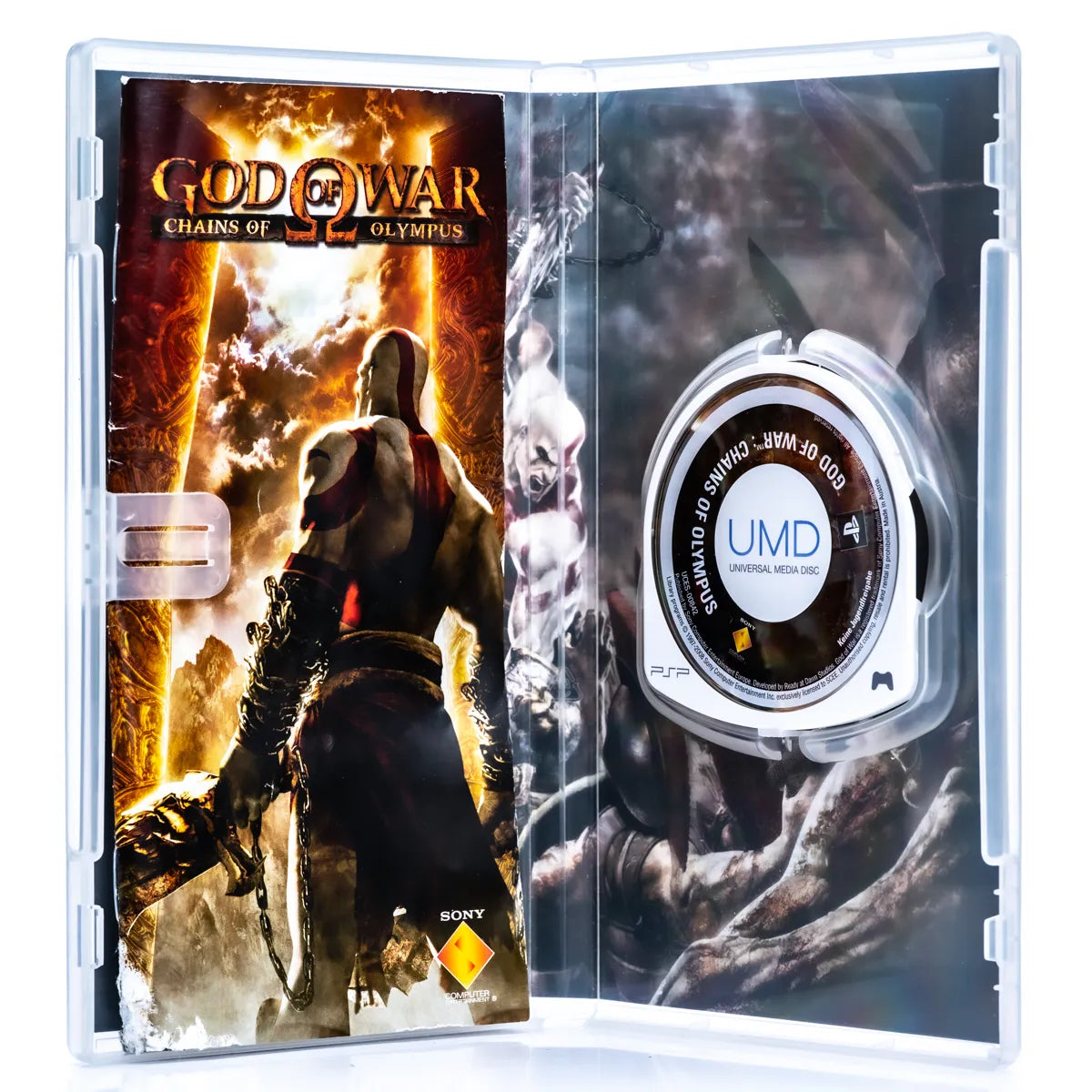 God of War: Chains of Olympus - PSP spill - Retrospillkongen