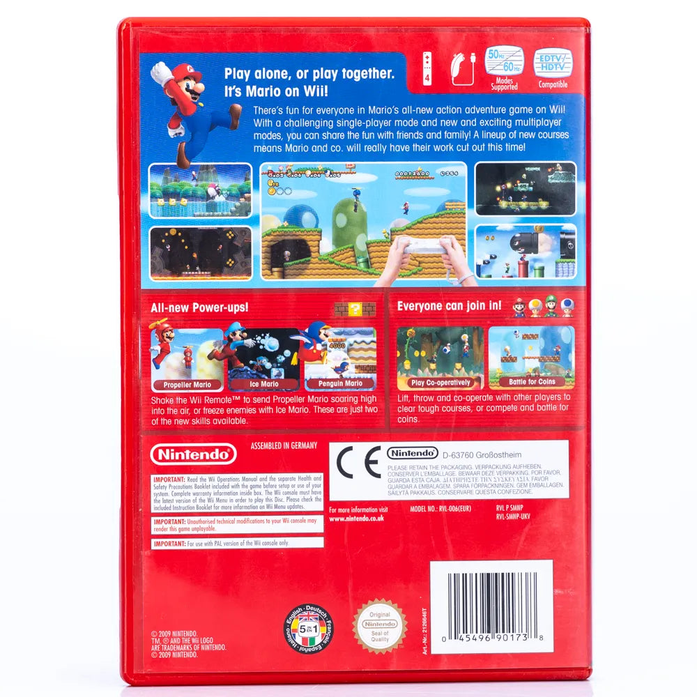 New Super Mario Bros. Wii - Wii spill - Retrospillkongen