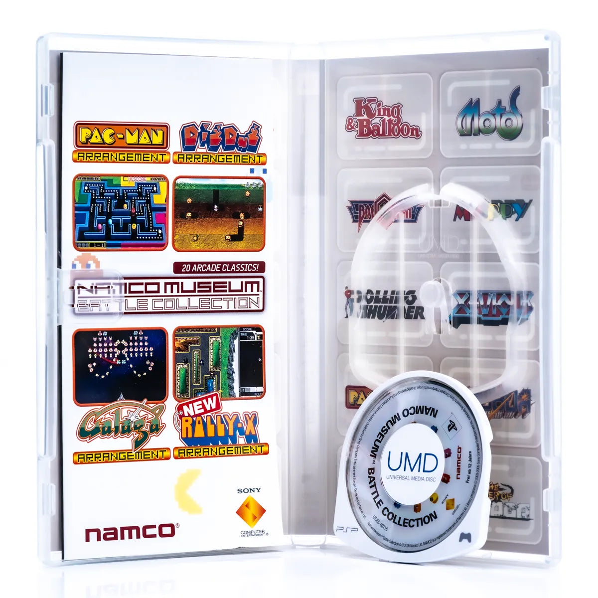 Namco Museum Battle Collection- PSP spill - Retrospillkongen