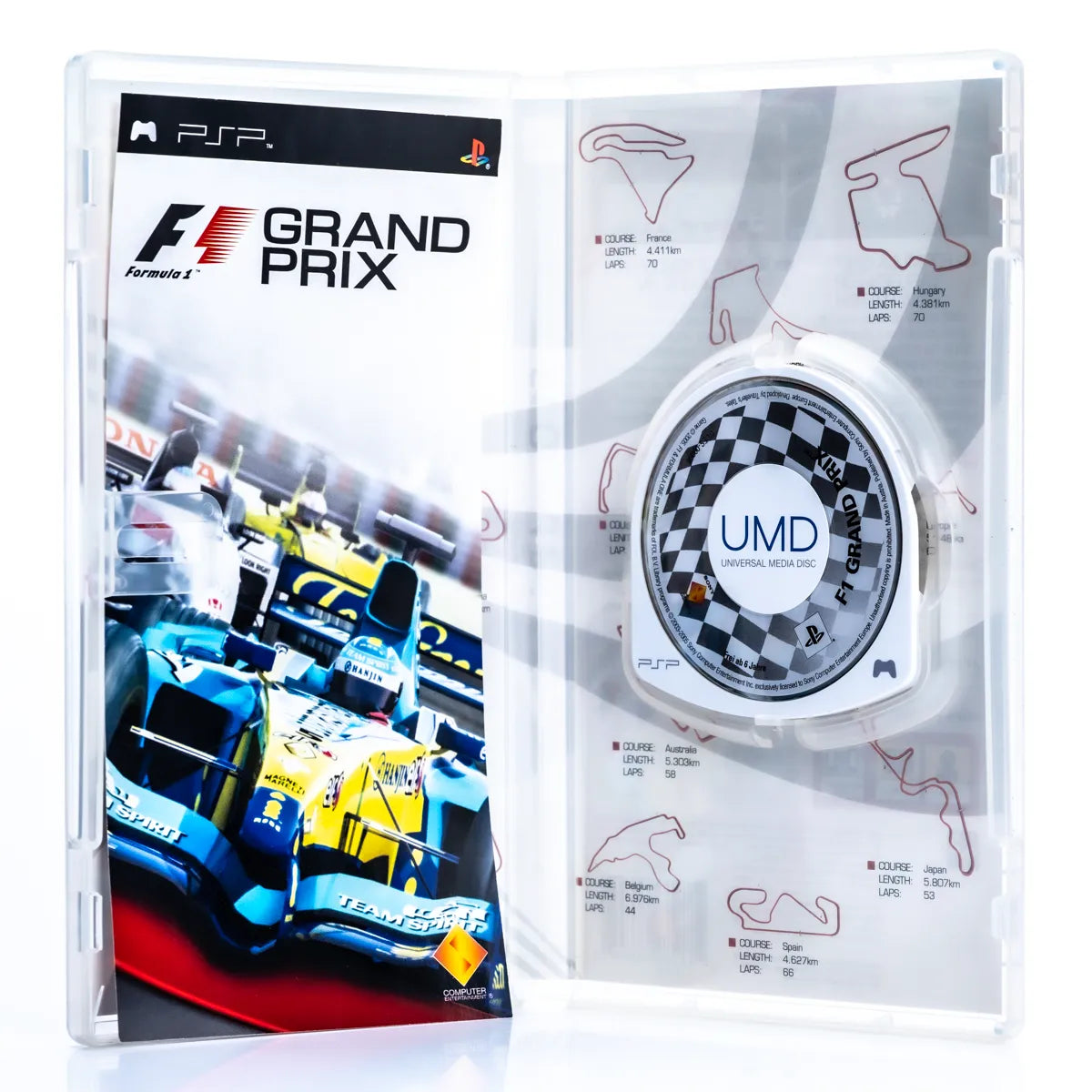 F1 Grand Prix - PSP spill - Retrospillkongen