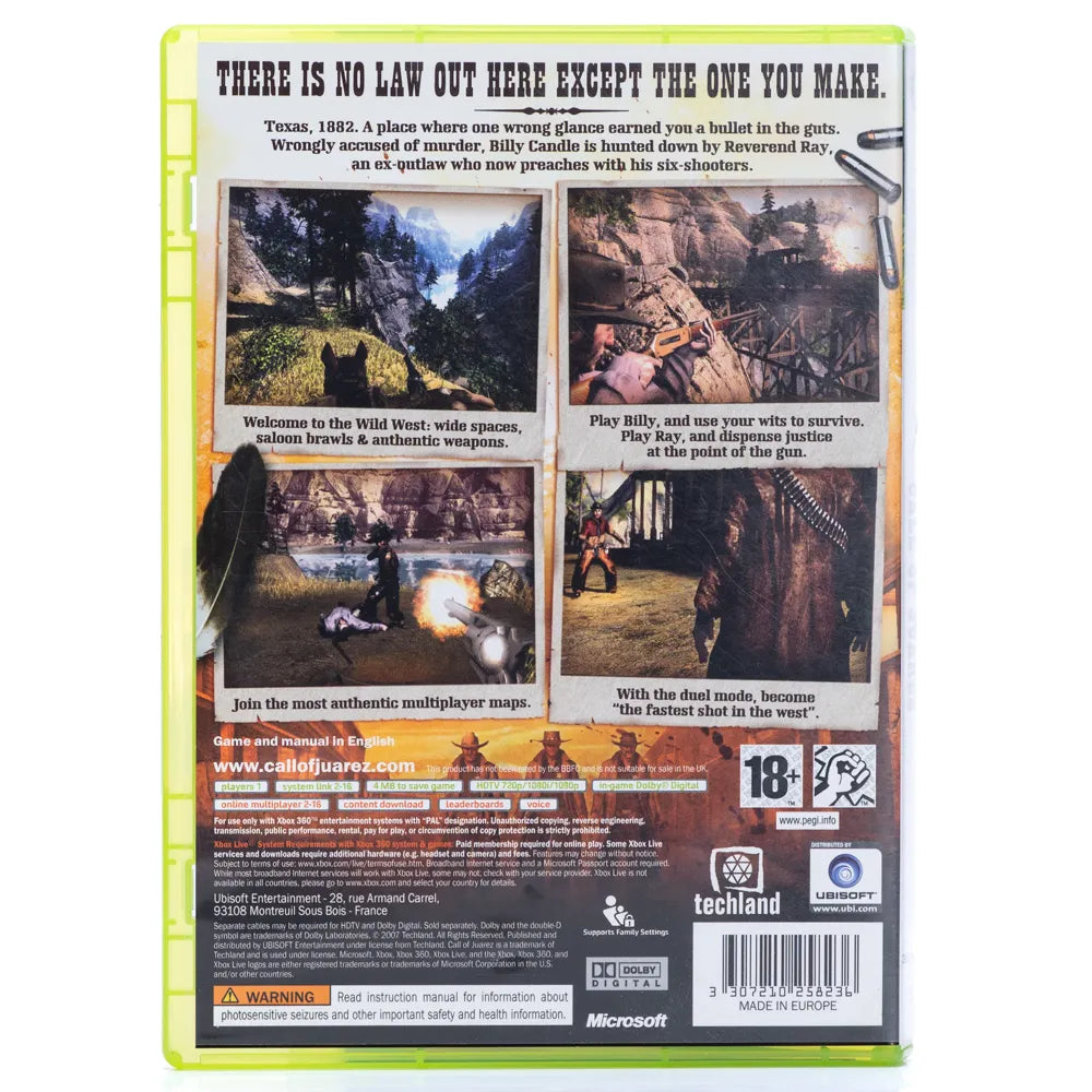Call of Juarez - Xbox 360 spill