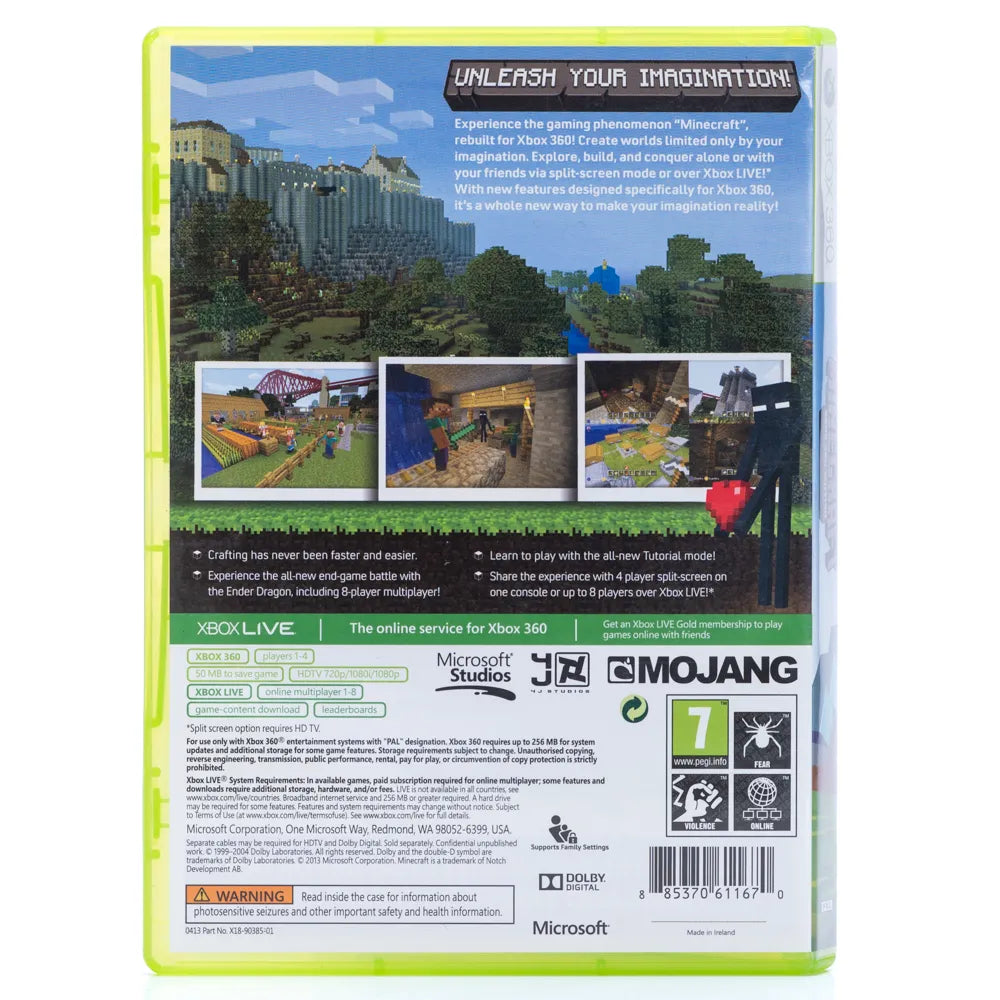 Minecraft: Xbox 360 Edition - Xbox 360 spill - Retrospillkongen