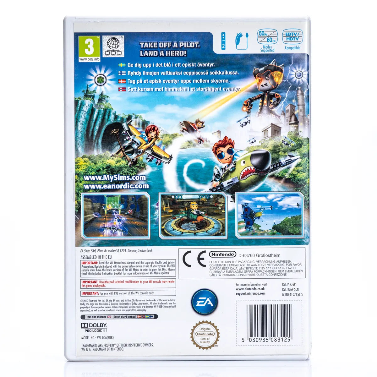 MySims SkyHeroes - Wii Spill - Retrospillkongen
