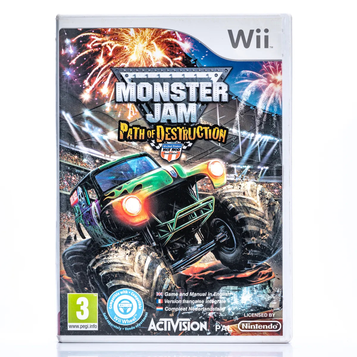 Monster Jam Path of Destruction - Wii Spill - Retrospillkongen