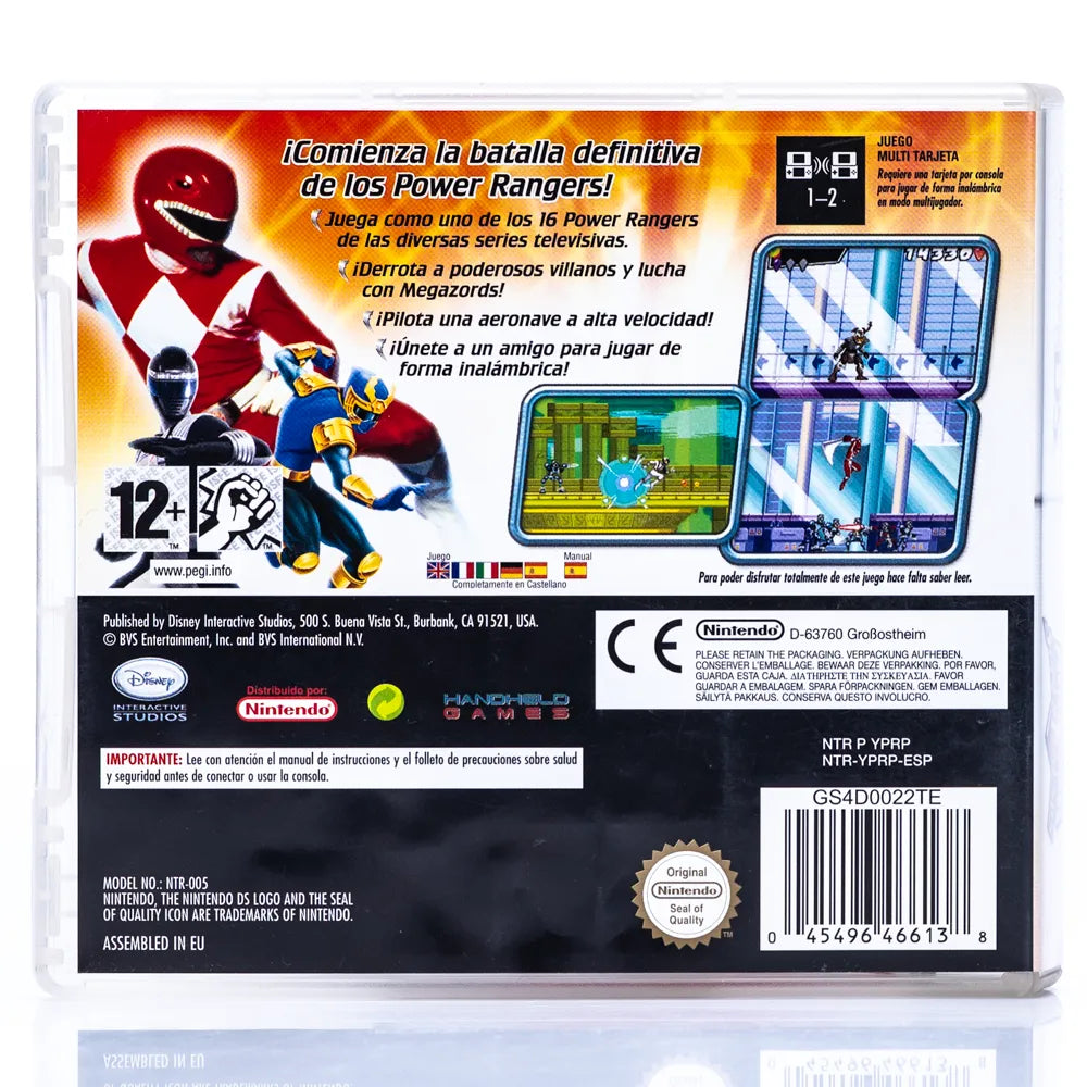 Power Rangers: Super Legends - Nintendo DS spill - Retrospillkongen