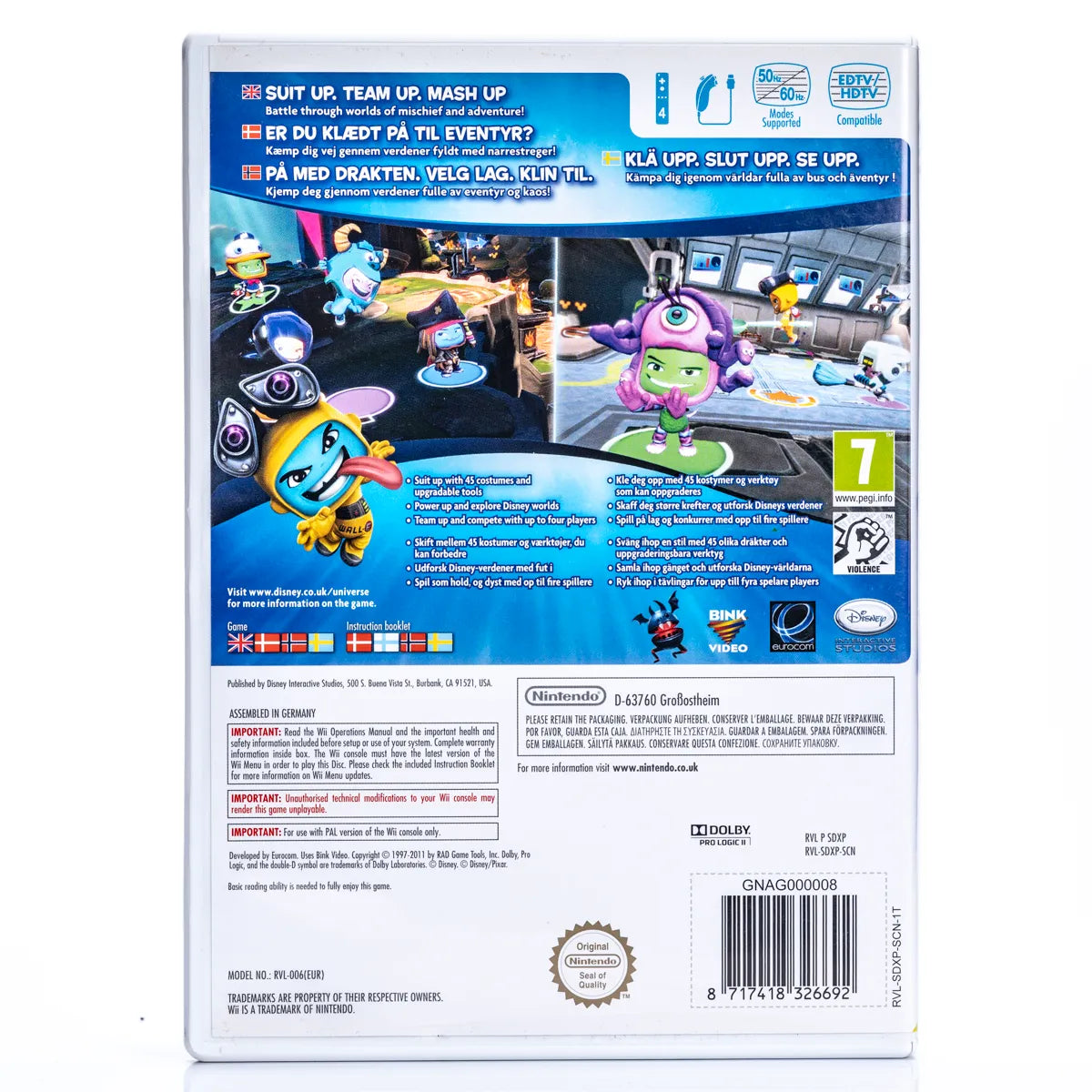 Disney Universe - Wii Spill - Retrospillkongen