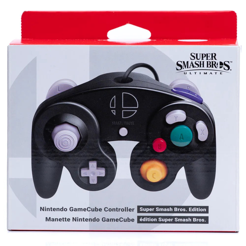 Original Nintendo GameCube Super Smash Bros. Ultimate Kontroller i Eske