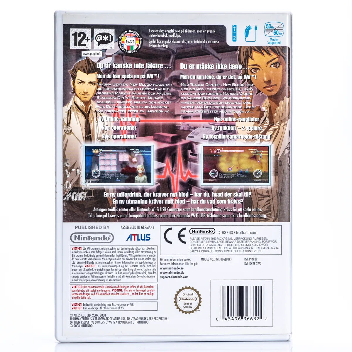 Trauma Center New Blood - Wii Spill - Retrospillkongen