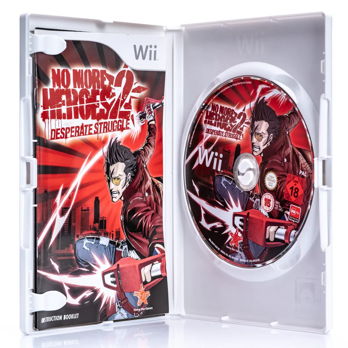 No More Heroes 2 Desperate Struggle - Wii Spill - Retrospillkongen