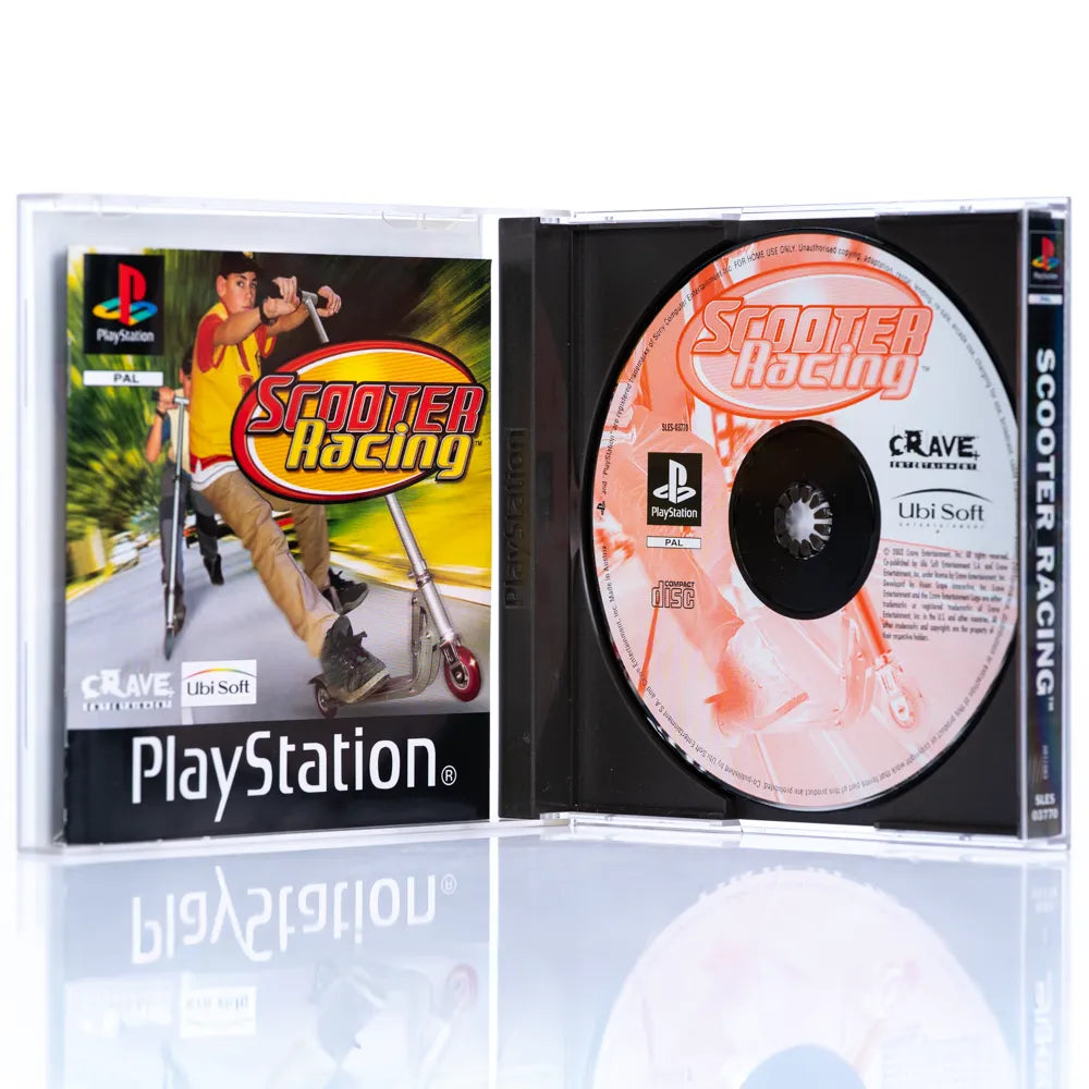 Scooter Racing - PS1 spill - Retrospillkongen