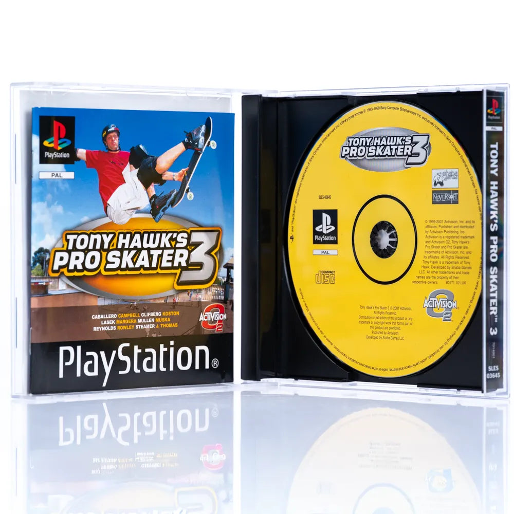 Tony Hawk's Pro Skater 3 - PS1 spill - Retrospillkongen