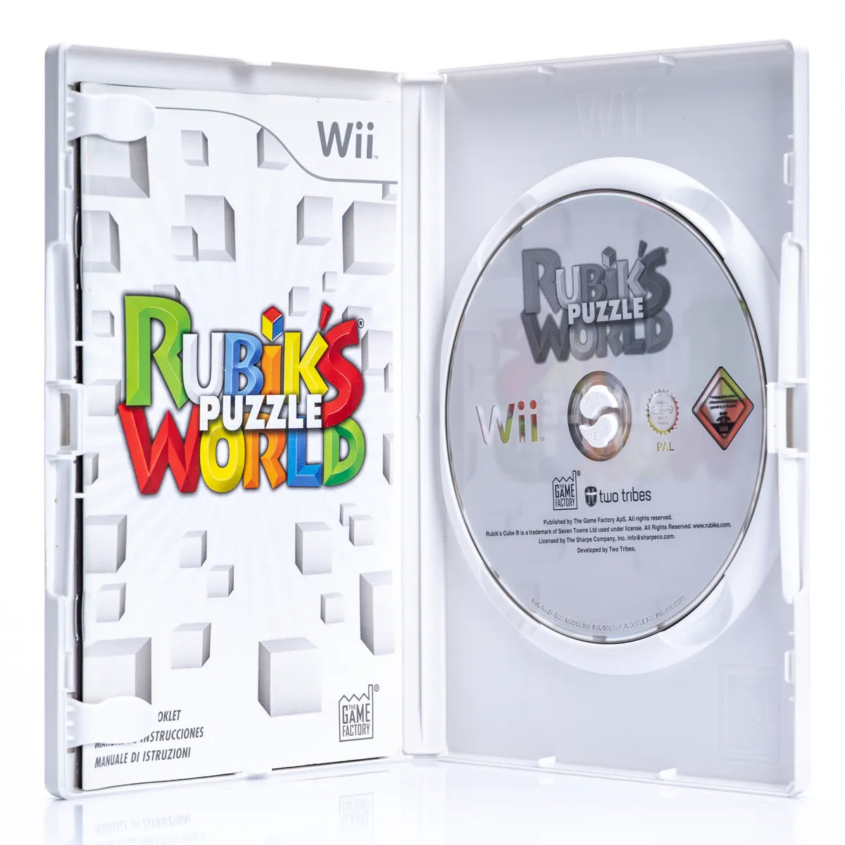Rubik's Puzzle World - Wii Spill - Retrospillkongen