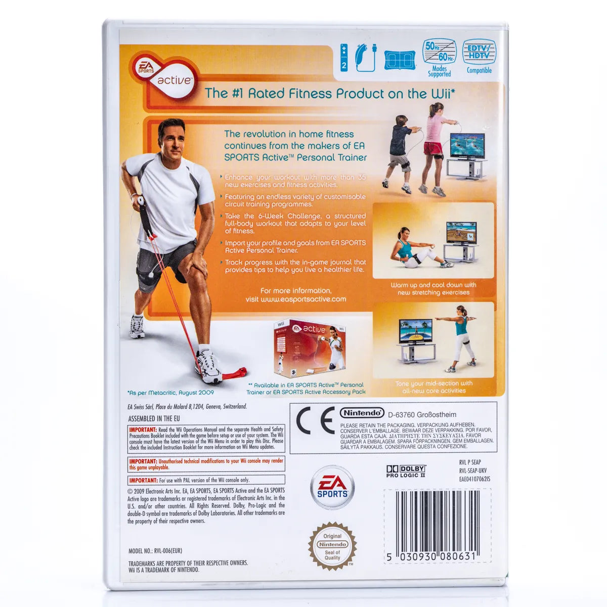 EA Active More Workouts - Wii Spill - Retrospillkongen