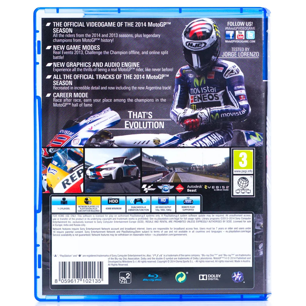 MotoGP 14 - PS4 spill - Retrospillkongen