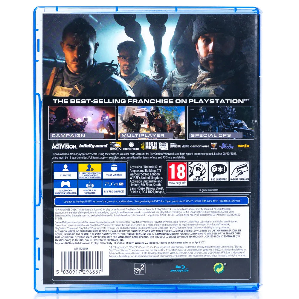 Call of Duty: Modern Warfare II Cross-Gen Edition - PS4 spill - Retrospillkongen