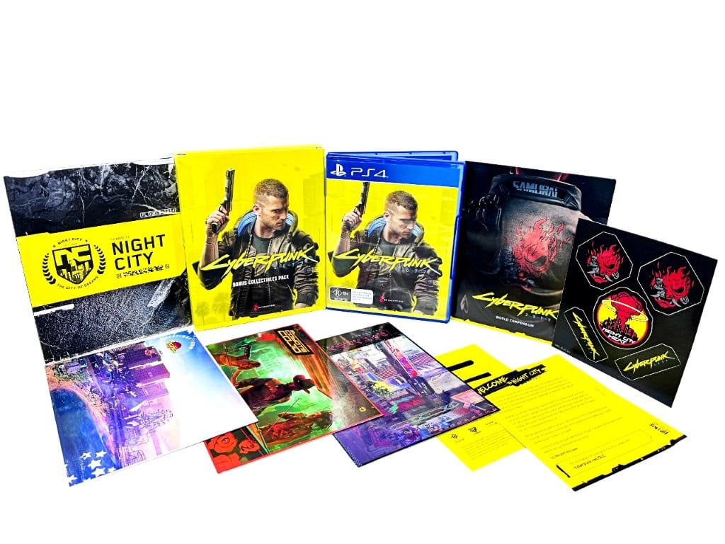Cyberpunk 2077 Med Ekstra Innhold - PS4 spill - Retrospillkongen