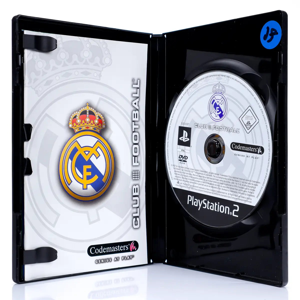 Real Madrid Club Football - PS2 spill - Retrospillkongen