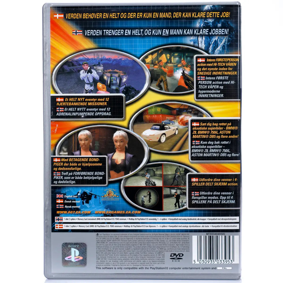 007: Agent Under Fire - PS2 spill - Retrospillkongen
