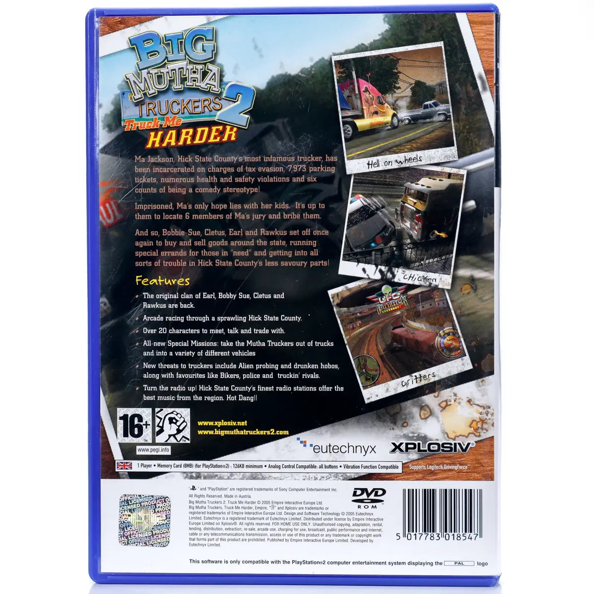 Big Mutha Truckers 2: Truck Me Harder - PS2 Spill - Retrospillkongen