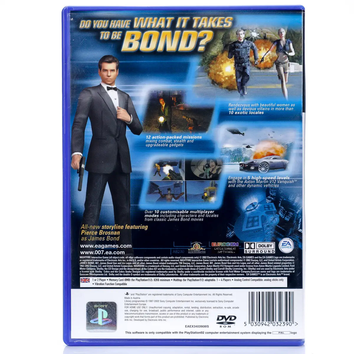 007: Nightfire - PS2 Spill - Retrospillkongen