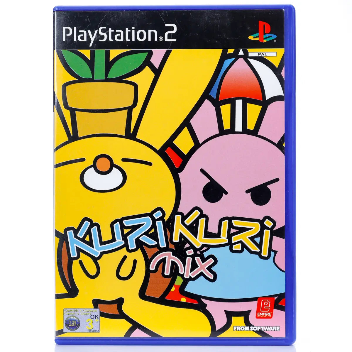 Kuri Kuri mix - PS2 spill - Retrospillkongen