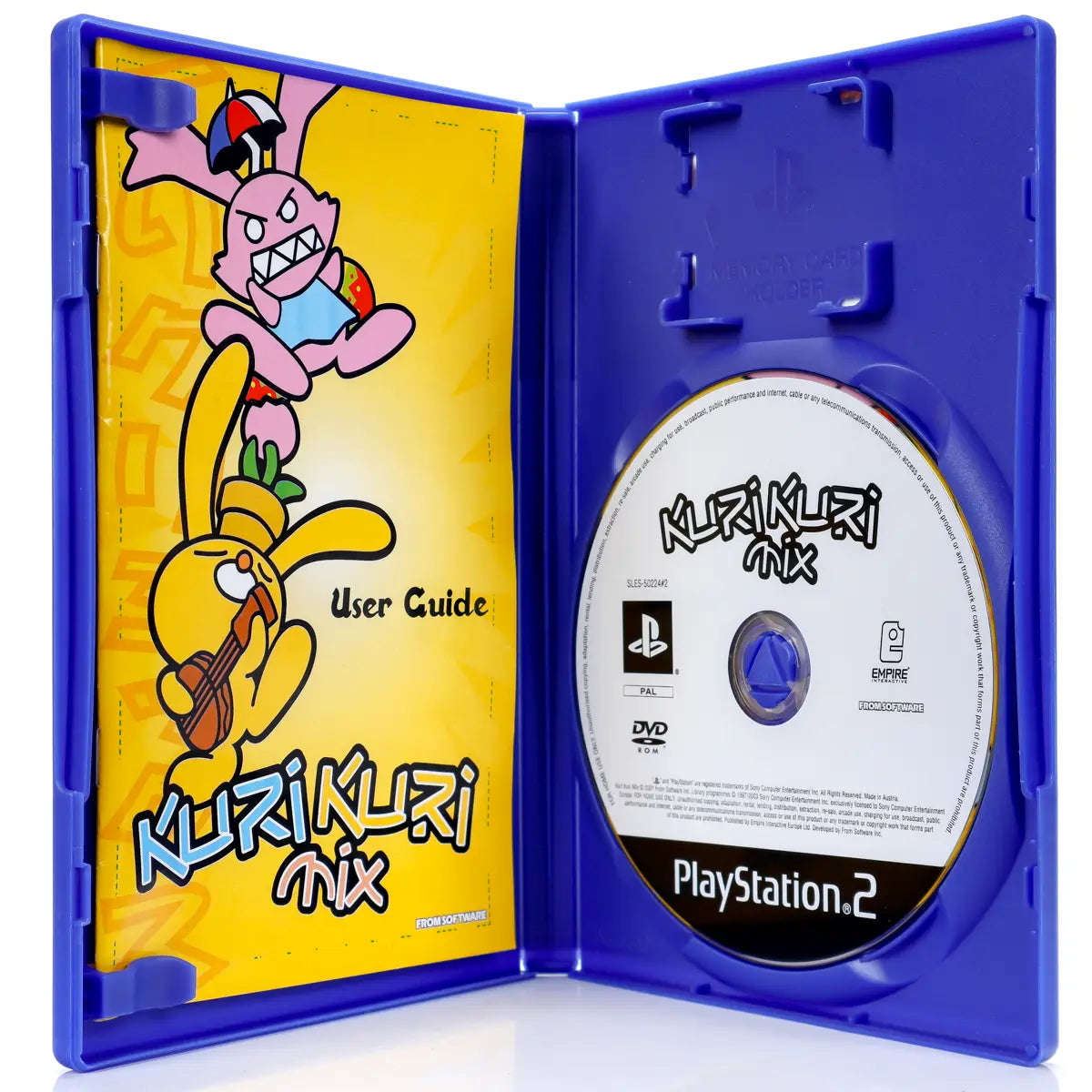 Kuri Kuri mix - PS2 spill - Retrospillkongen