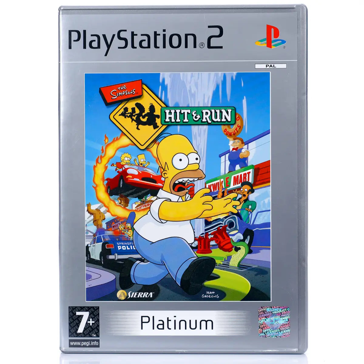 The Simpsons: Hit & Run - PS2 spill - Retrospillkongen
