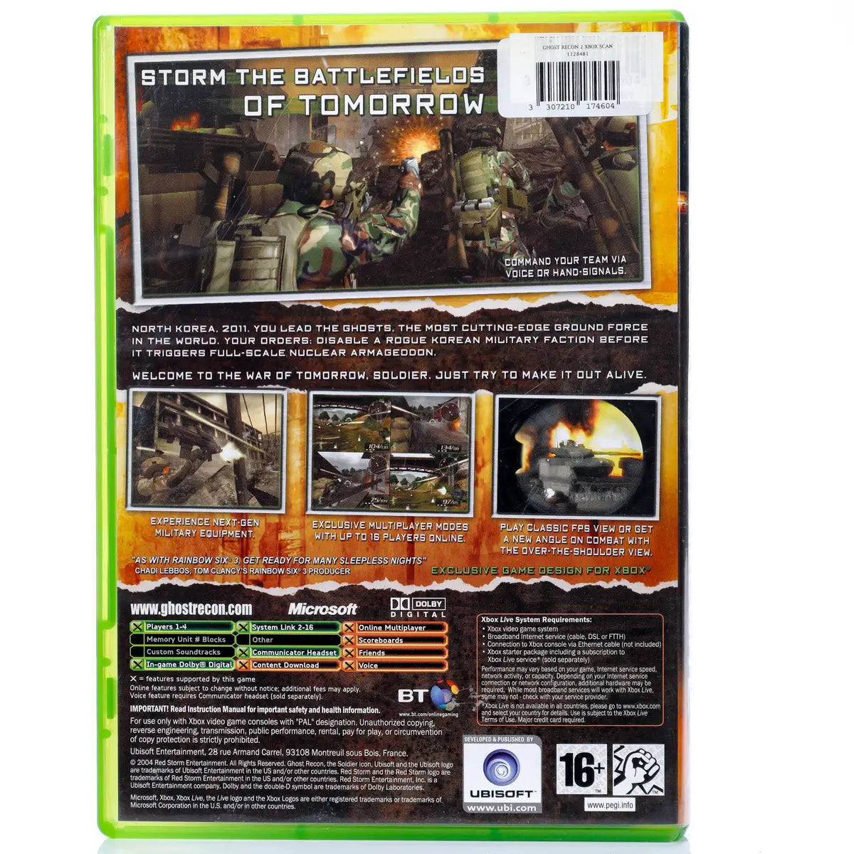 Tom Clancy's Ghost Recon 2 - Xbox spill - Retrospillkongen