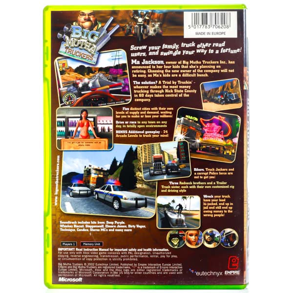 Big Mutha Truckers - Xbox spill - Retrospillkongen