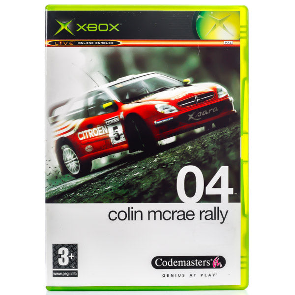 Jeu Vidéo Colin McRae Rally 04 Pour Xbox Originale (1ère Génération) - Version PAL, Bon état