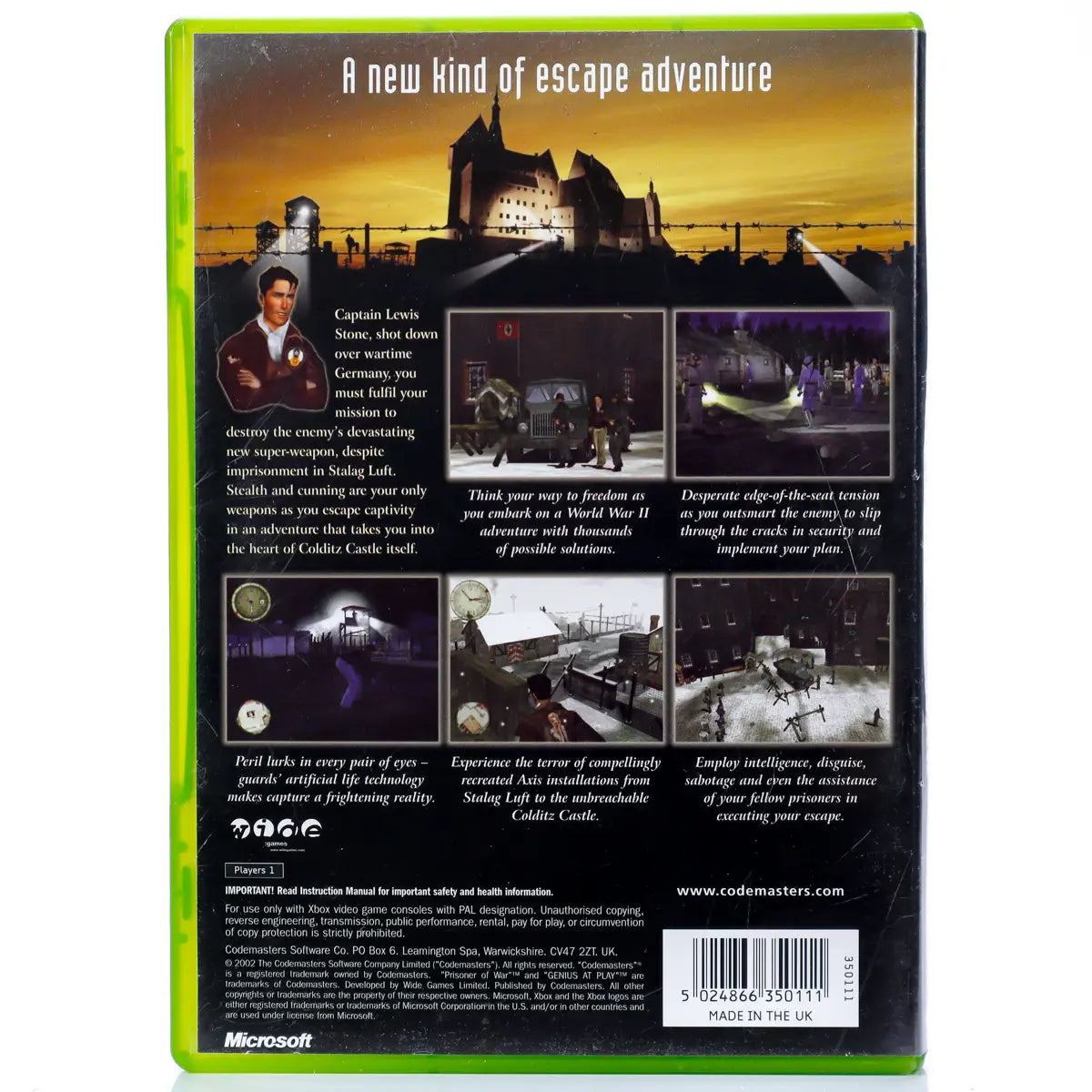 Prisoner of War - Xbox spill - Retrospillkongen
