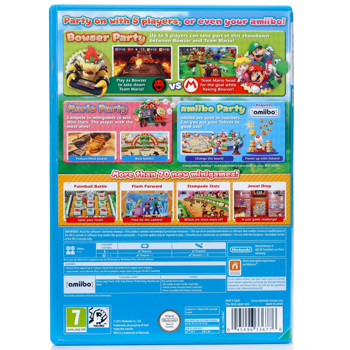 Mario Party 10 - Wii U spill - Retrospillkongen